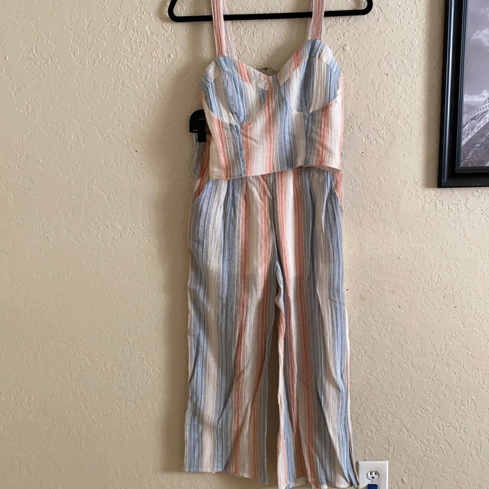 Cropped Pant Set Size M